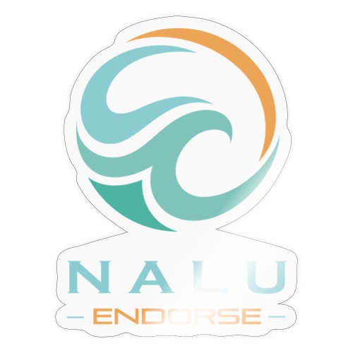 nalu-endorse-blue-gold-logo-large-sticker